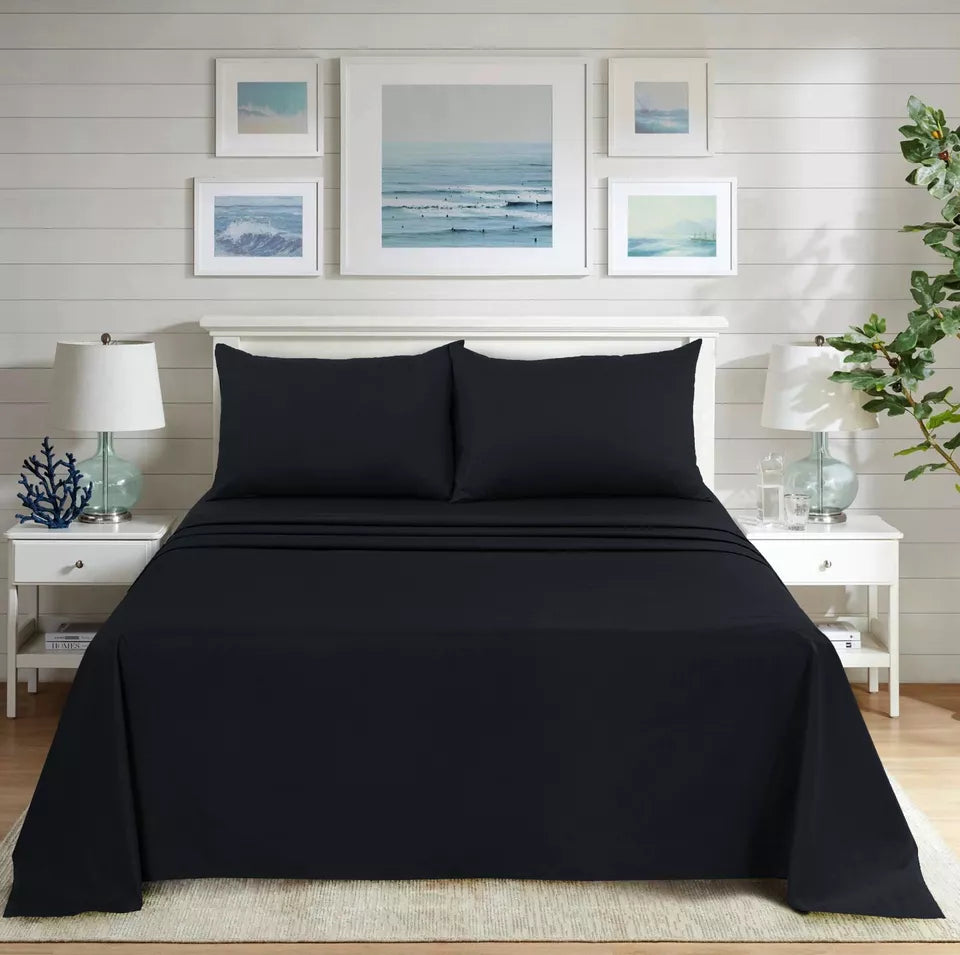 THE LOCAL MART ROOEE Flat Sheets: Polycotton Flat Bed Sheets | Size , Single Double and King.